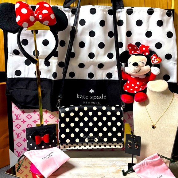 Kate spade Minnie polka dot bundle - Picture 1 of 16